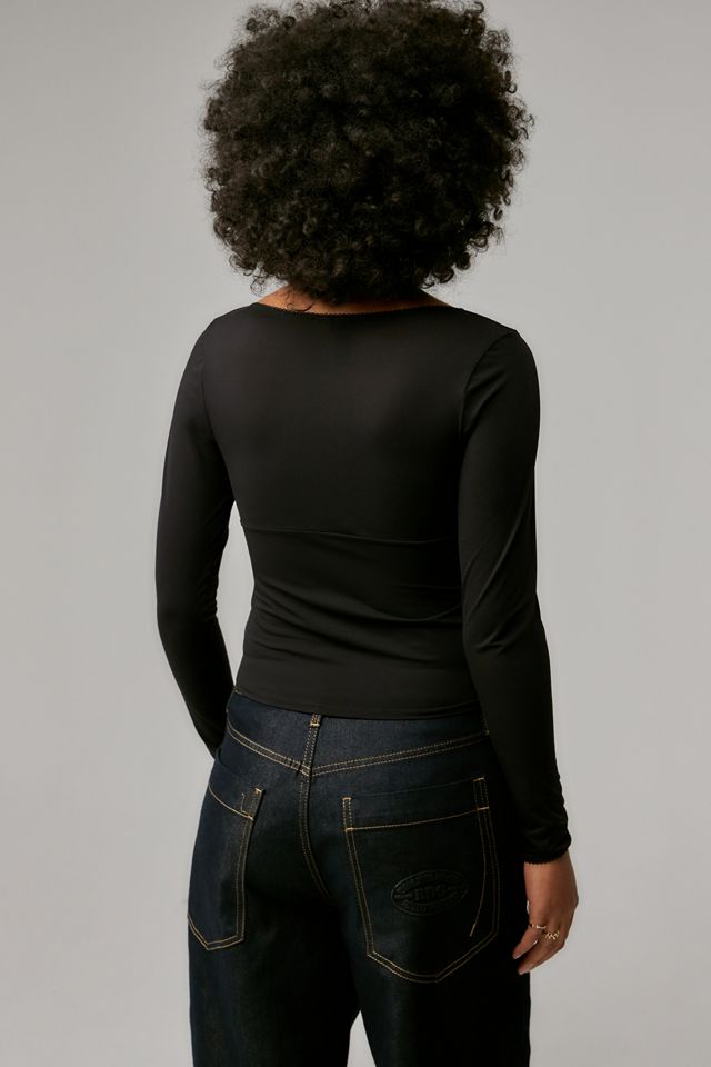 Out From Under Je T'aime V-Neck Top #3