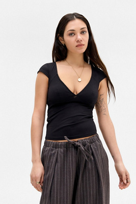 Haut à manches courtes Je T'aime en taille: XL - Out From Under - Modalova