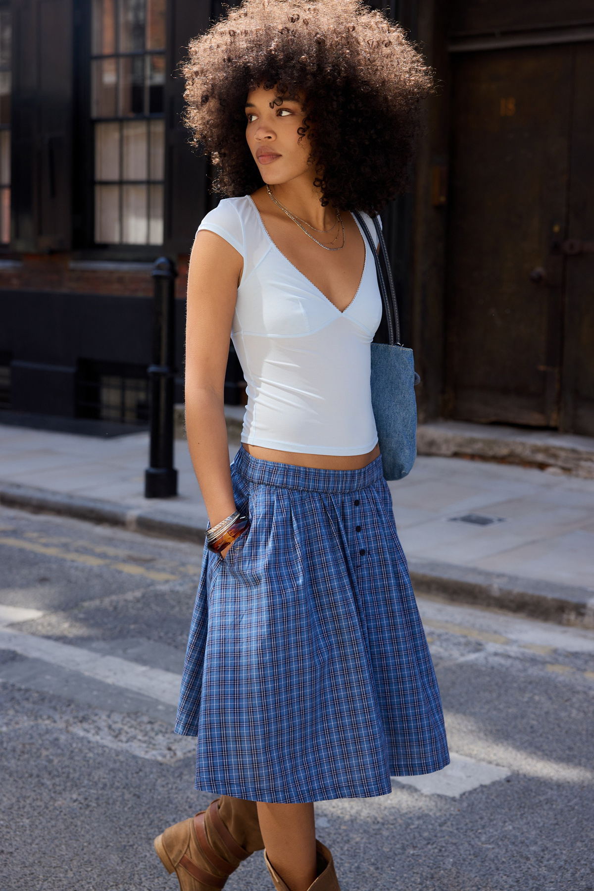 Out From Under Je T'aime Cap Sleeve Top
