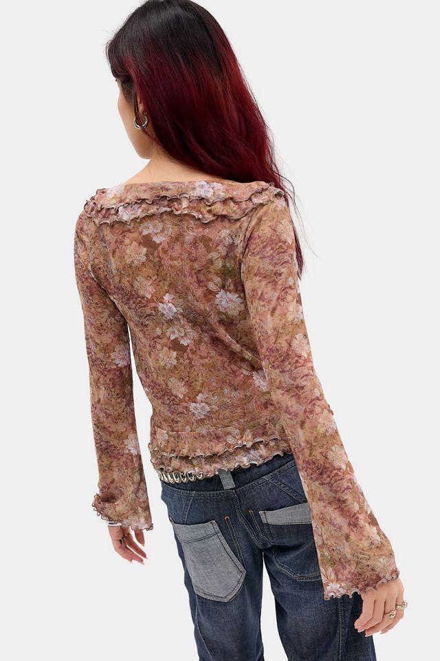 Kimchi Blue Misha Waterfall Blouse #3
