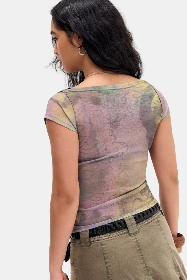 T-shirt à manches courtes UO Frankie à imprimé #3