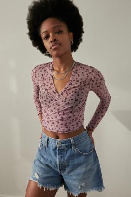 floral top urban outfitters