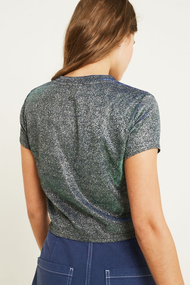 Urban Outfitters – Schimmerndes T-Shirt #3