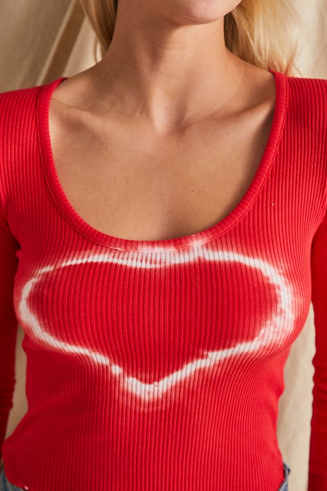 Maglietta BDG Tie-Dye a Cuore #3