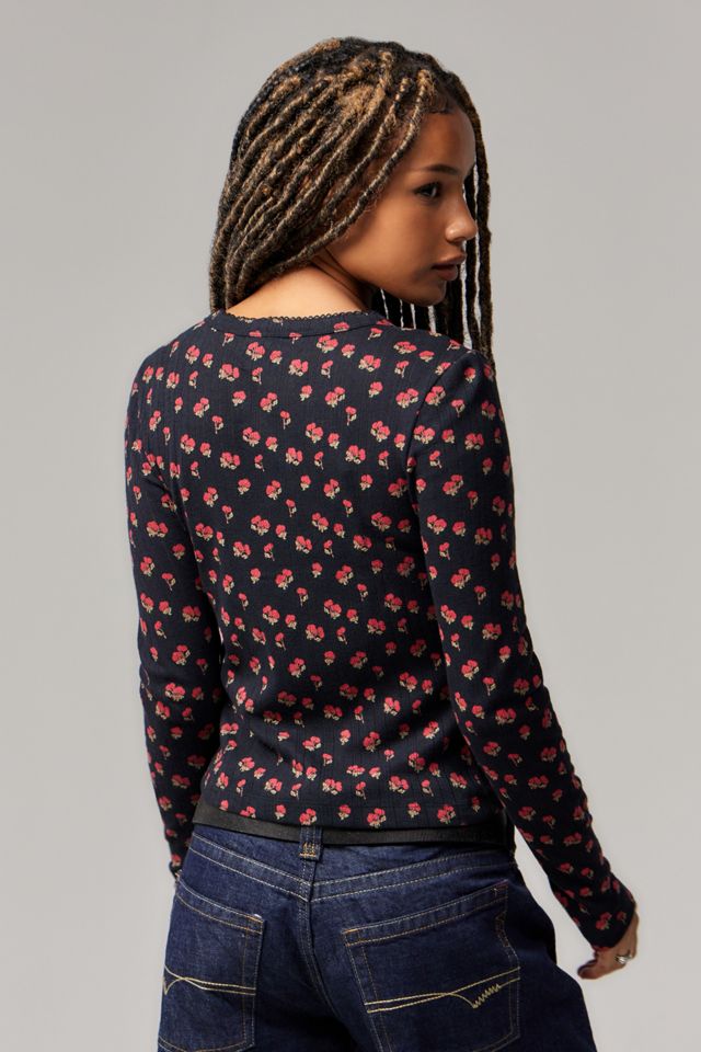 Kimchi Blue Love Pointelle Cardigan #3