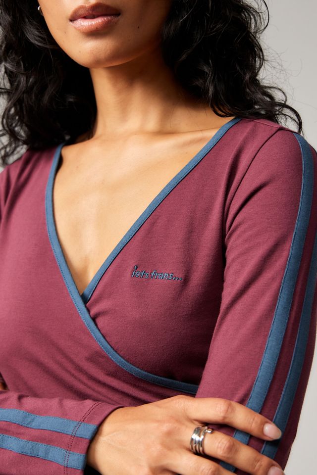 iets frans... Wrap Top #2