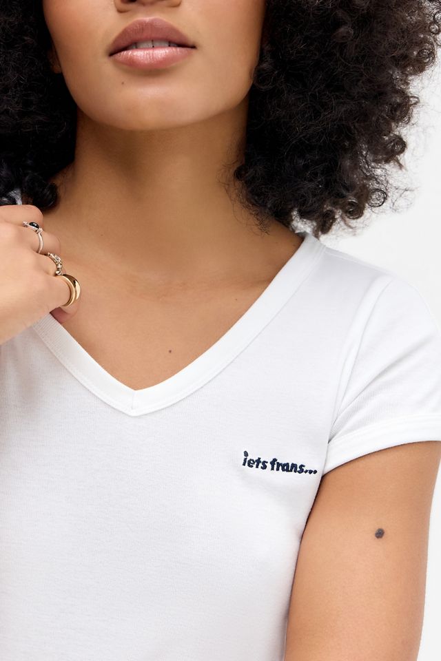 iets frans... V-Neck T-Shirt #1