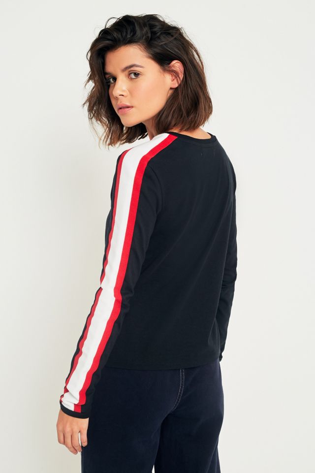 UO Sporty Stripe Long Sleeve Shirt #2