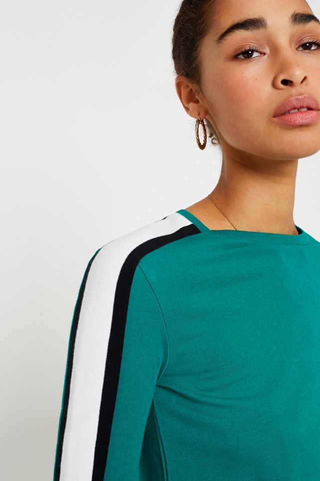 UO Sporty Striped Long Sleeve Top #2