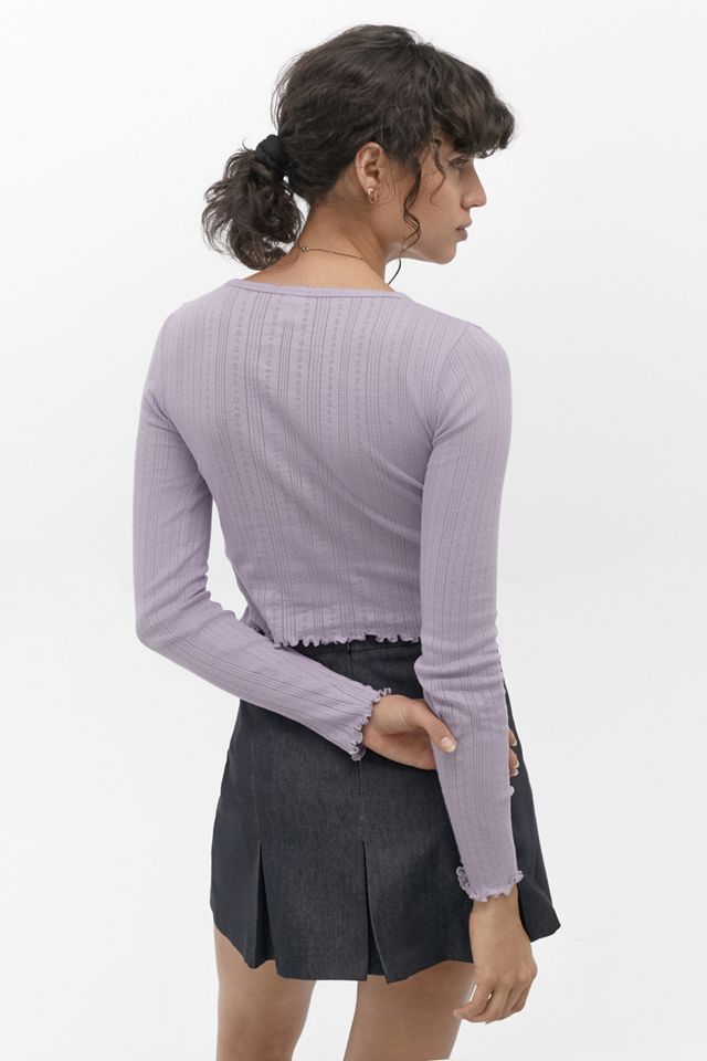 UO Pointelle Lettuce Edge Arriba #3