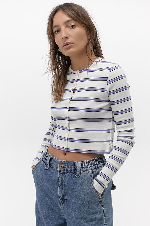 UO Striped Cardigan | Urban Outfitters UK