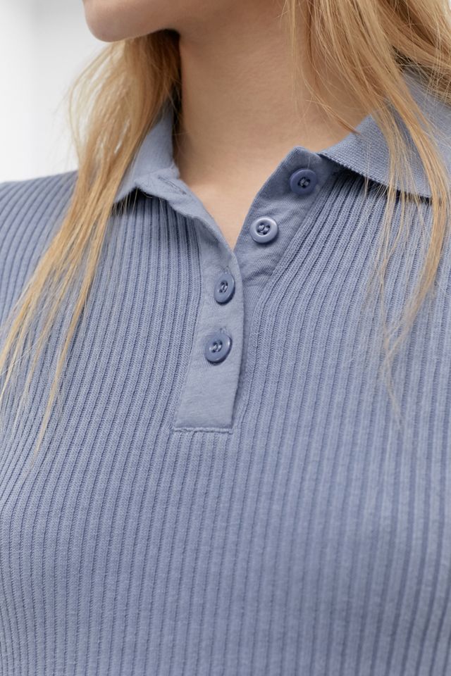 UO - Haut Polo côtelé #1