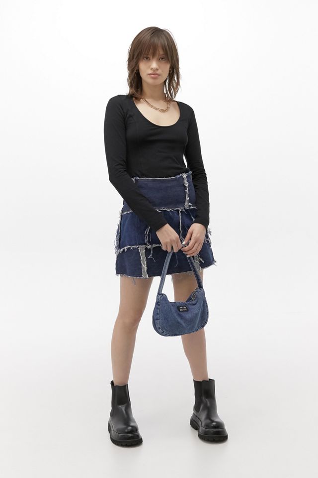 UO Seamed Scoop Neck Top #1