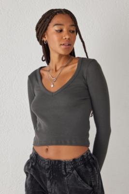 BDG Krissy V-Neck Top | Urban Outfitters UK