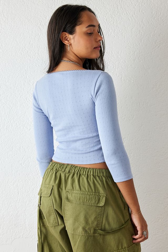 Top Pointelle Aisha UO #2