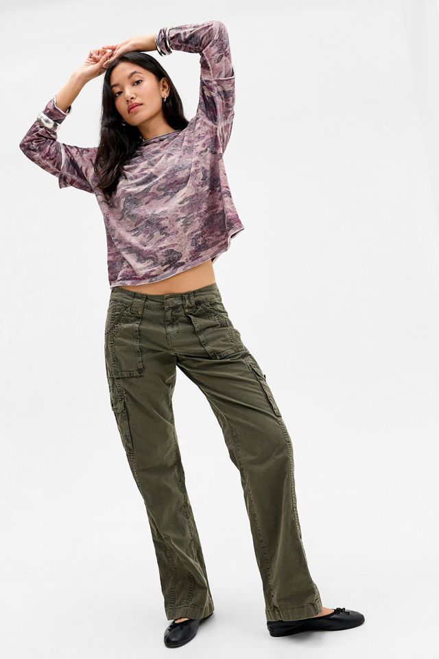 BDG Arlo Tarn-Burnout-Langarmshirt #1