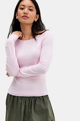 UO Sheer Layering Long Sleeve Tee
