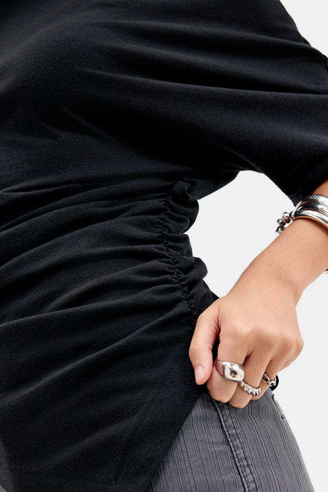 Silence + Noise Sai Ruched Waist Tee #2