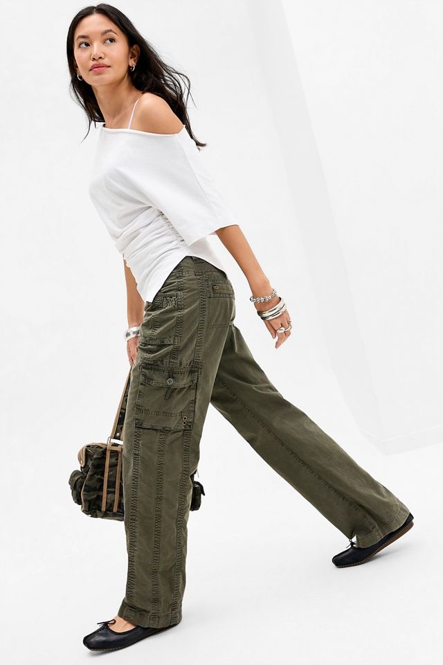 Silence + Noise Sai Ruched Waist Tee #1