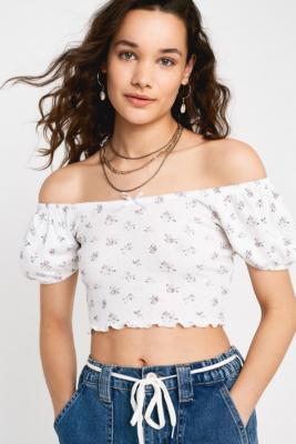 floral top urban outfitters