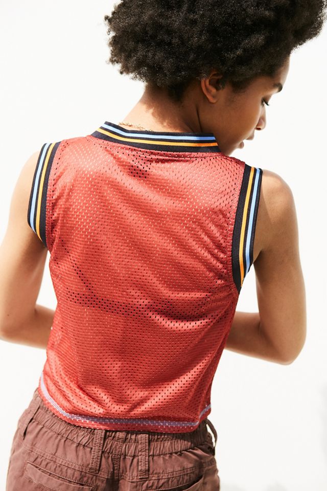 UO – Tanktop  „Portland“ aus Airtech-Netzstoff in Rot #1