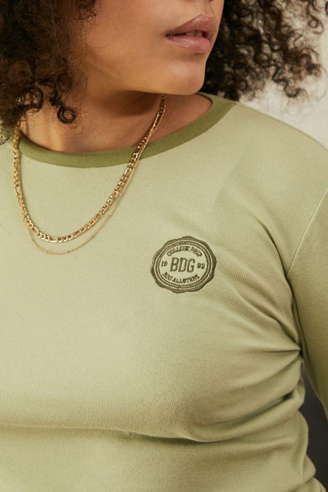 BDG Camiseta de manga larga Ringer Baby #1