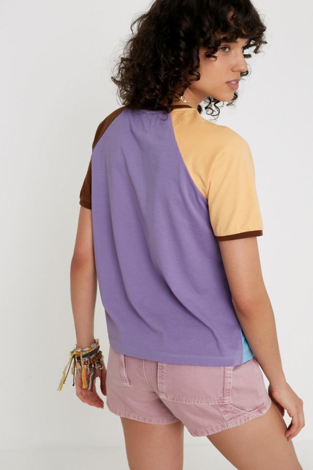 Urban Outfitters – Pocket T-Shirt „Trike“ im Colour-Block-Design #1
