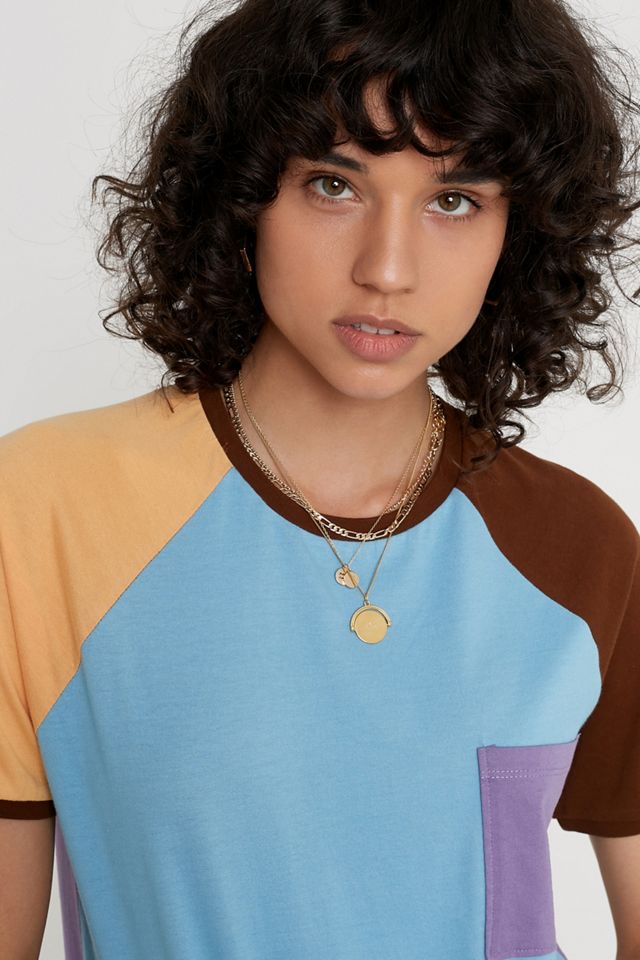 Urban Outfitters – Pocket T-Shirt „Trike“ im Colour-Block-Design #2