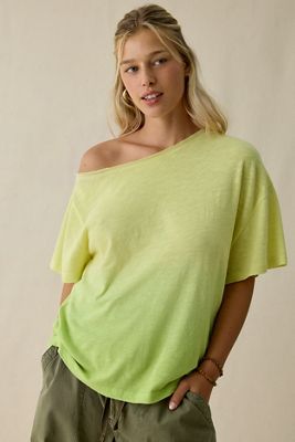 Camiseta con Hombros Descubiertos Courtney BDG