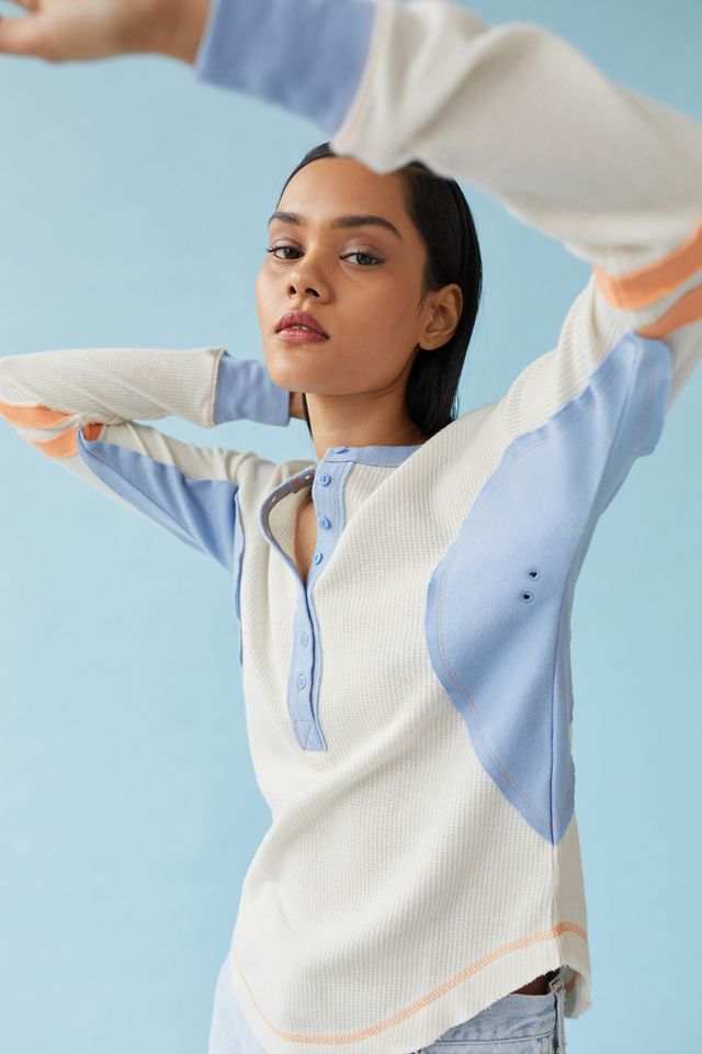 Henry Neck Simple Tops_BDHL8172