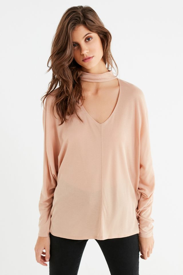 UO Jade Cut-Out Turtleneck Top #1