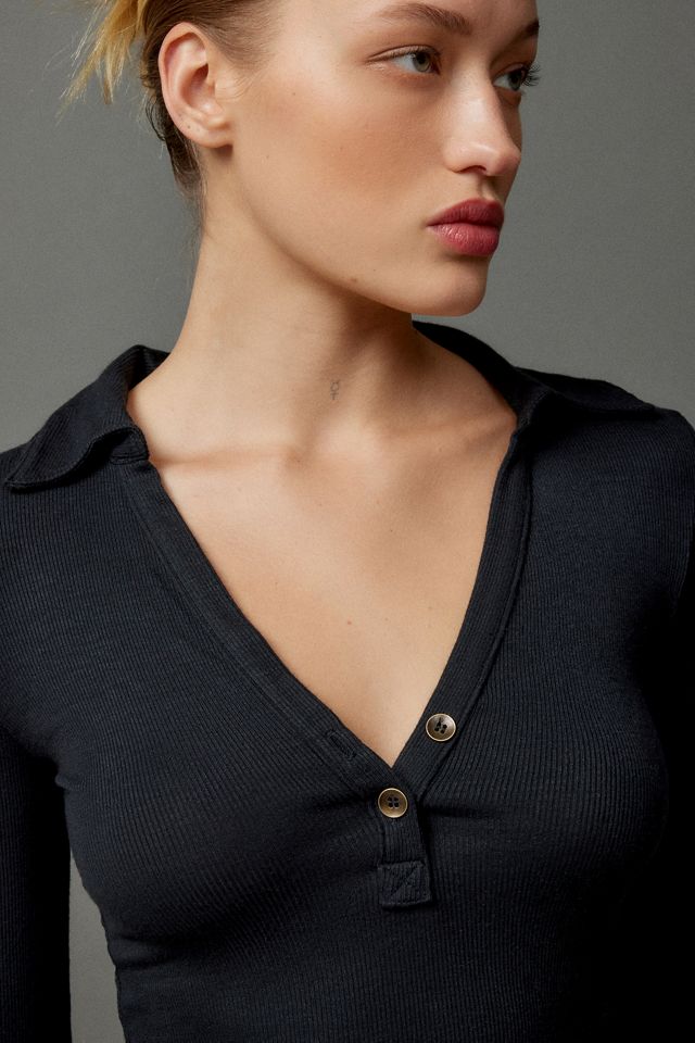 Polo T-shirt a maniche lunghe BDG Taylor #2