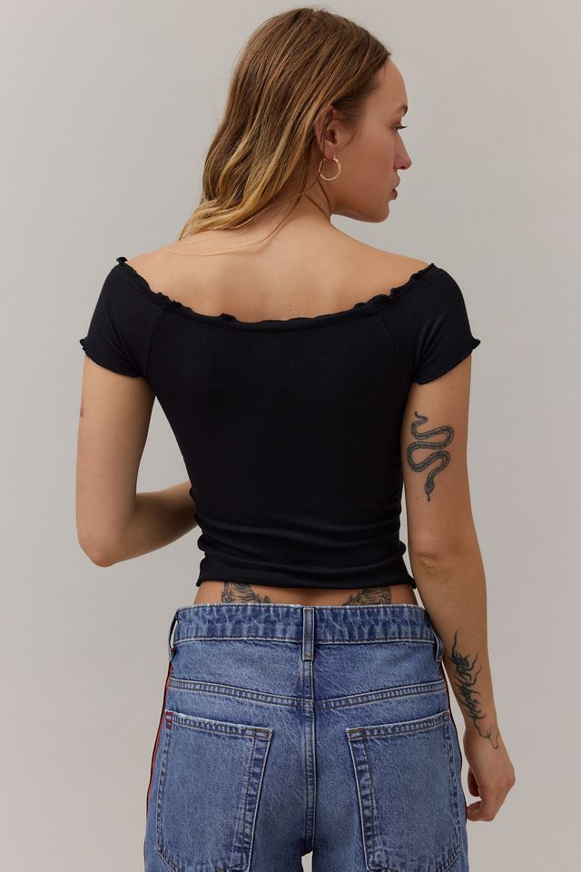 BDG Michelle Off-The-Shoulder Top #2