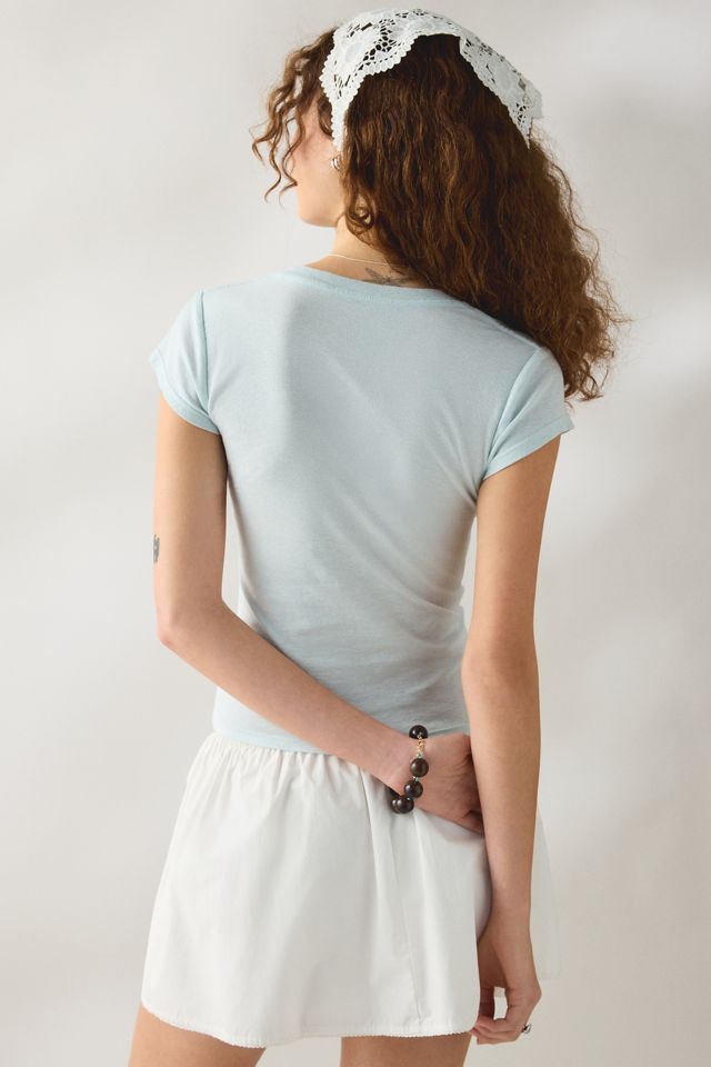 UO Derramar El Té Camiseta Cuello V Manga Corta #3