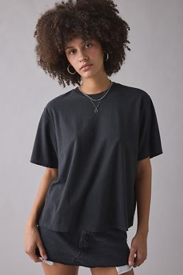 Build Your Brand T-Shirt Donna Con Spalle Scoperte – Acid Washed