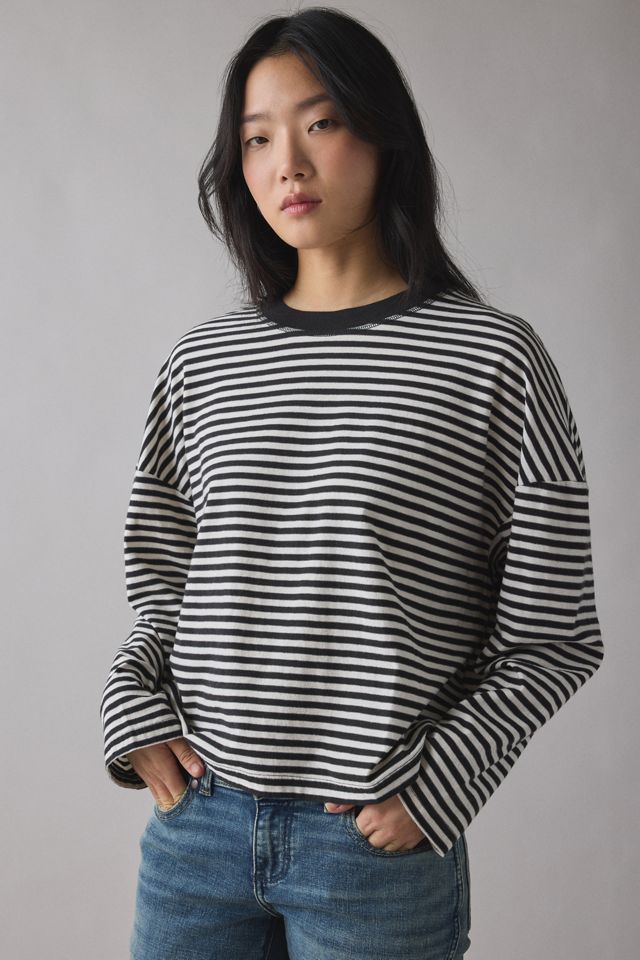 T-shirt à manches longues coupe ample Spill The Tee BDG #1