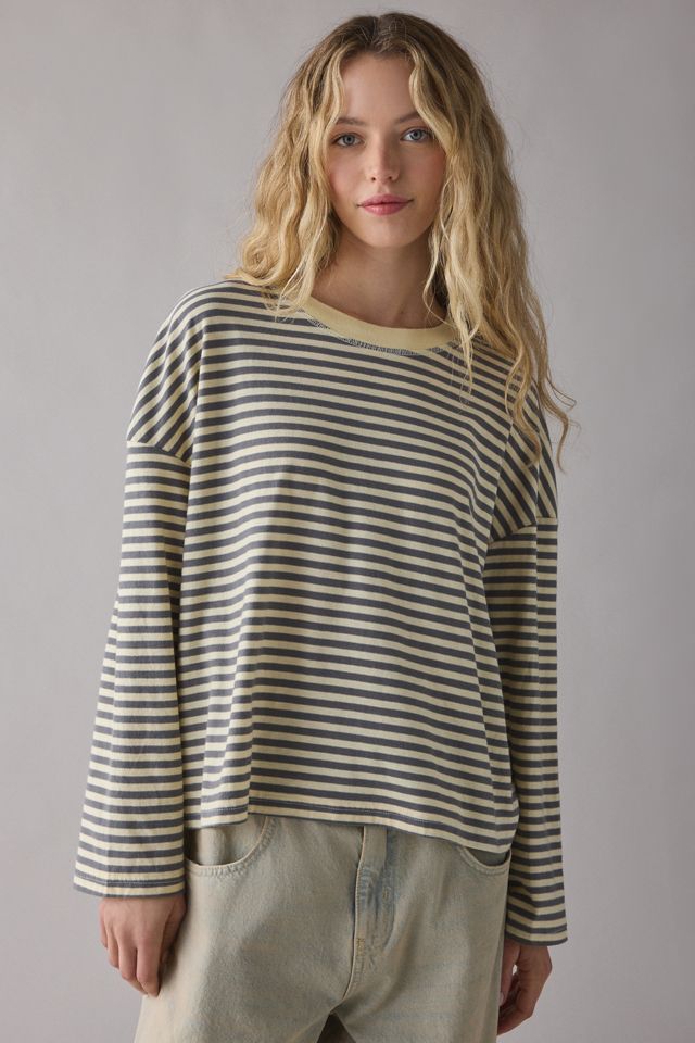 Camiseta de Manga Larga Holgada Spill The Tee BDG #1