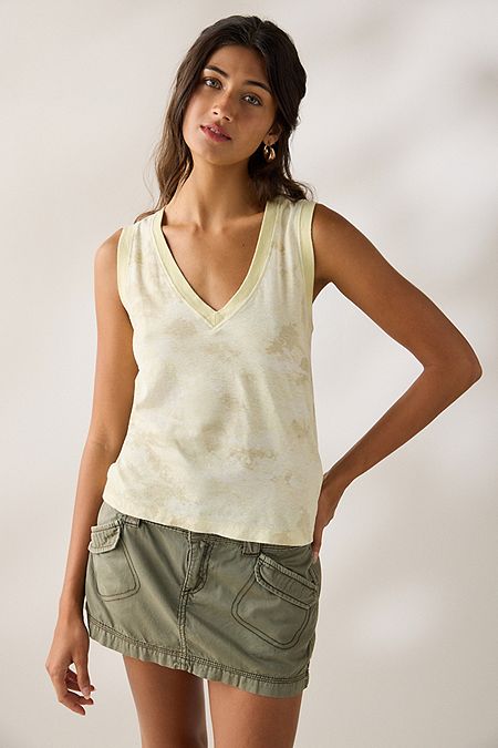 BDG Spill The V Tank Top