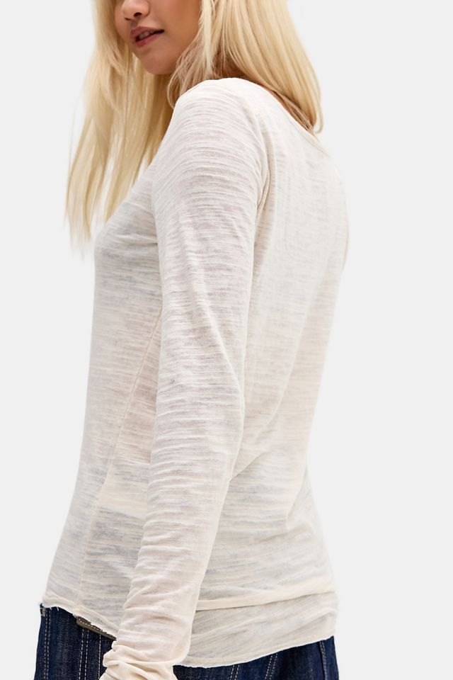 BDG Voop Plunge Langarm-T-Shirt #3