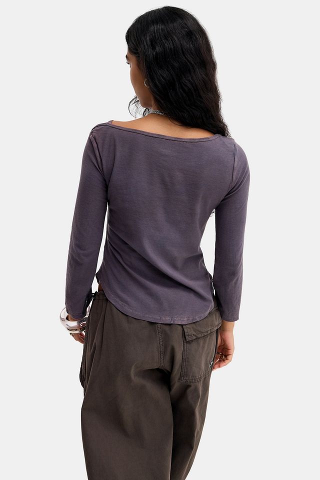 BDG Spill The Boat Neck Tee #3
