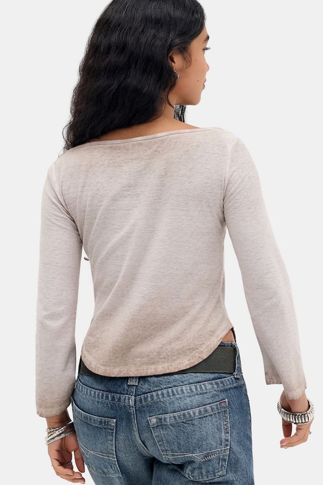 BDG Spill The Boat Neck Tee #3