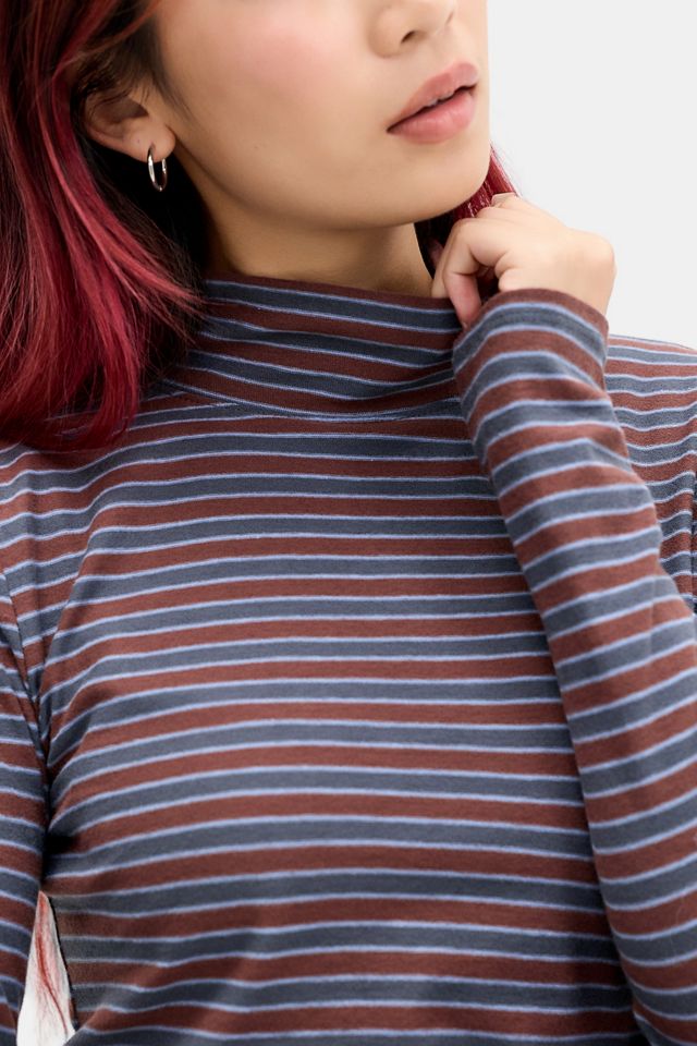 BDG Spill Turtleneck Long Sleeve Tee #2
