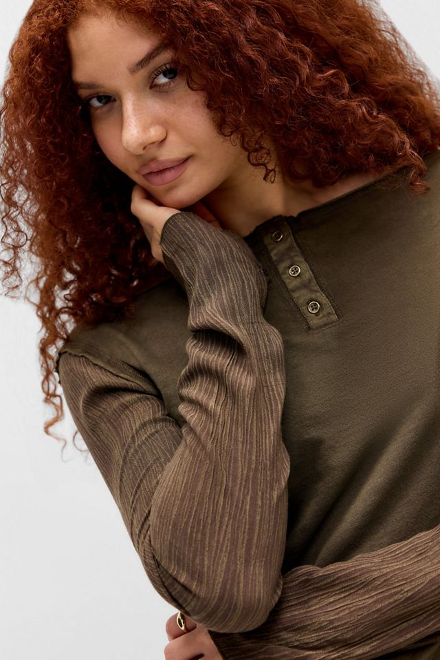 BDG Blake Washed Henley T-Shirt #2