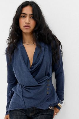 UO Draped Asymmetric Cardigan