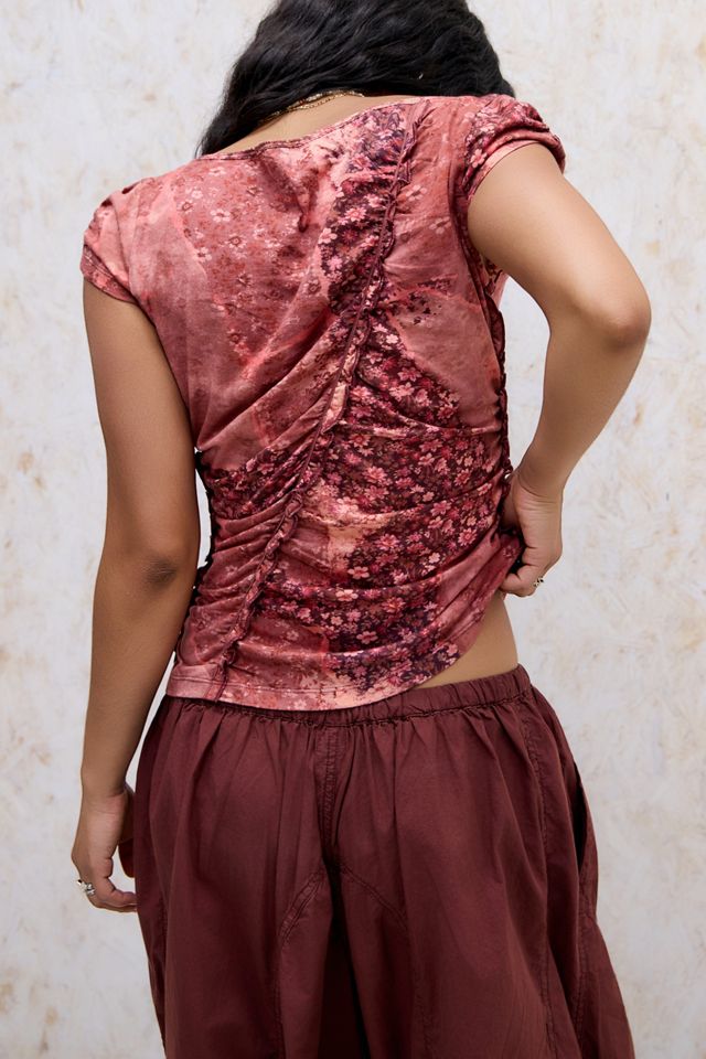 UO Vera Ruched Shirt #3