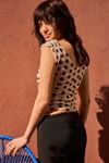 Silence + Noise Fia Spot Mesh Top