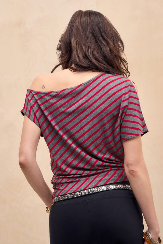UO Olivia Off-Shoulder T-Shirt