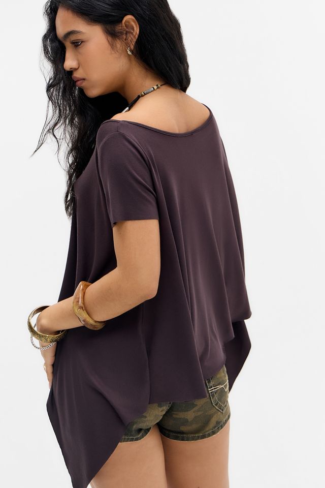 UO Hanky Hem Off-Shoulder T-Shirt #3