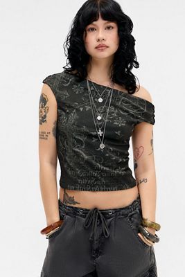 Top Estampado Fia Silence + Noise