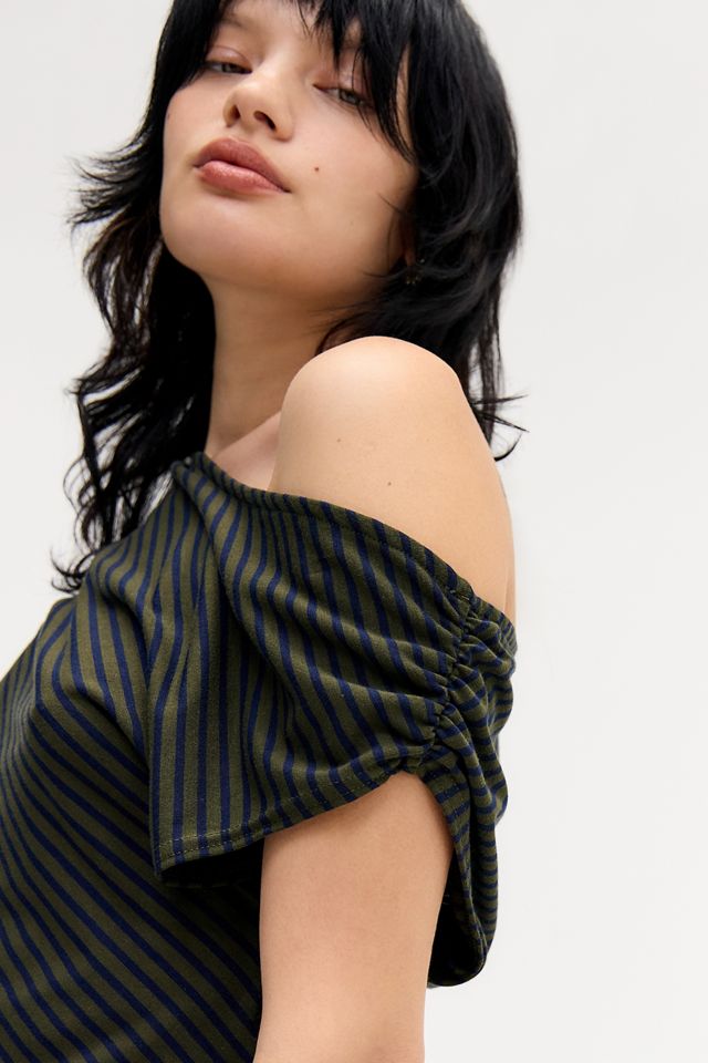 Silence + Noise Willow Off-Shoulder Top #1